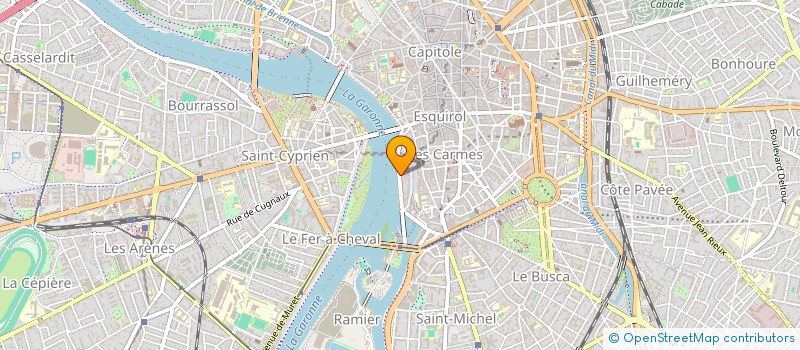 localisation de l'entreprise MADAME SYLVIE JAMES  TOULOUSE