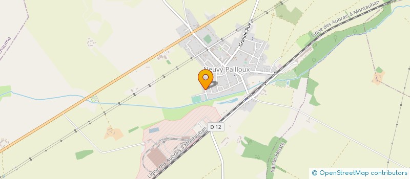 localisation de l'entreprise MADAME SYLVIE JAMET à NEUVY-PAILLOUX