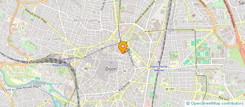 localisation de l'entreprise MADAME SYLVIE JANIER à DIJON