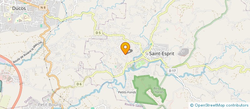 localisation de l'entreprise MADAME SYLVIE JEANNET à SAINT-ESPRIT