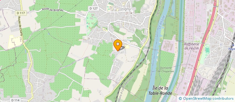 localisation de l'entreprise MADAME SYLVIE JEANNOT à IRIGNY