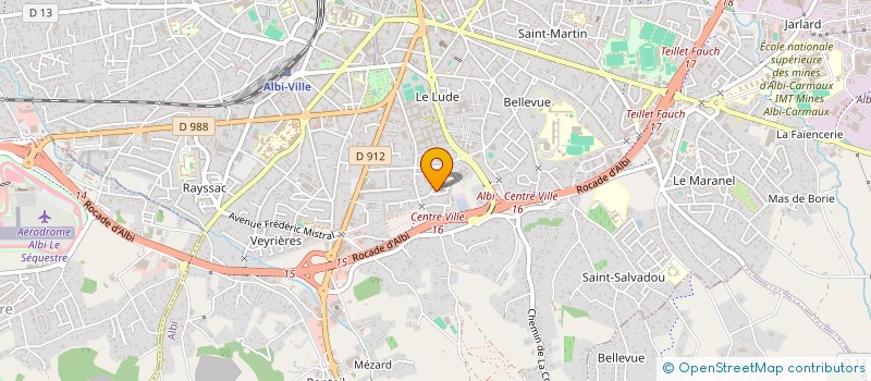 localisation de l'entreprise MADAME SYLVIE JEANSELME à ALBI