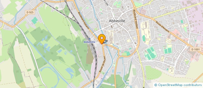 localisation de l'entreprise MADAME SYLVIE JOANNIN  ABBEVILLE