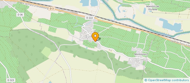 localisation de l'entreprise MADAME SYLVIE JOBIN  UILLY