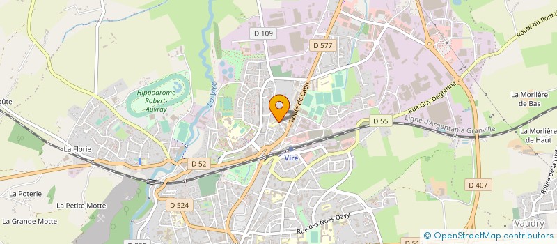localisation de l'entreprise MADAME SYLVIE JOLIVET à VIRE-NORMANDIE