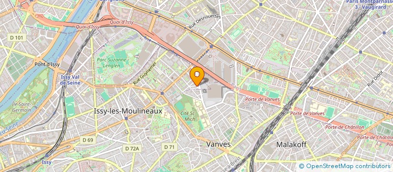 localisation de l'entreprise MADAME SYLVIE JONNIER à ISSY-LES-MOULINEAUX