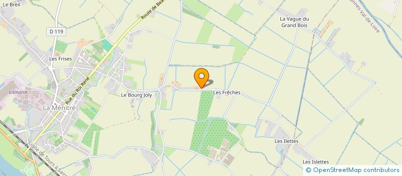 localisation de l'entreprise MADAME SYLVIE JORIGNE à BEAUFORT-EN-ANJOU