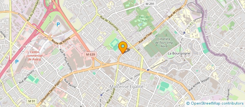 localisation de l'entreprise MADAME SYLVIE JORISSE à TOURCOING
