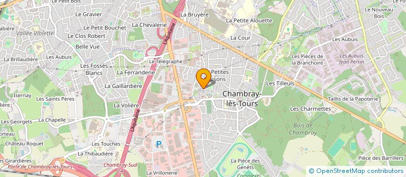 localisation de l'entreprise MADAME SYLVIE JOSEPHINE DIMBA-LAU  CORMERY