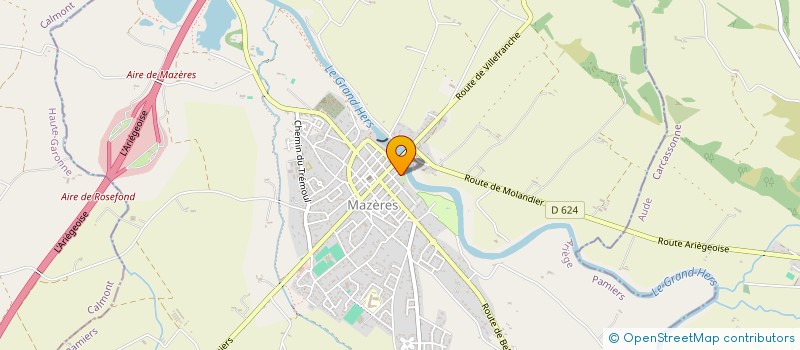 localisation de l'entreprise MADAME SYLVIE JOUCLA à MAZERES