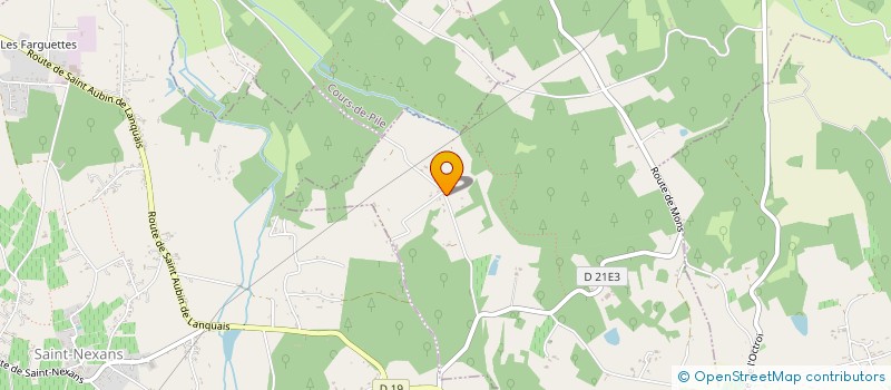 localisation de l'entreprise MADAME SYLVIE JOURDAIN  SAINT-GERMAIN-ET-MONS