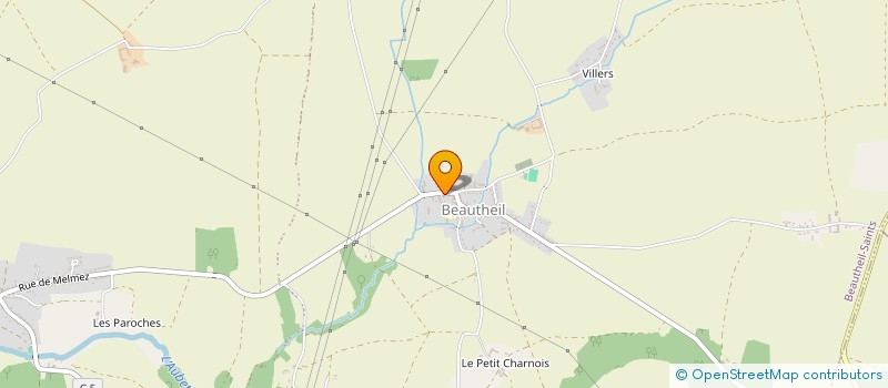 localisation de l'entreprise MADAME SYLVIE JOURNET  BEAUTHEIL-SAINTS