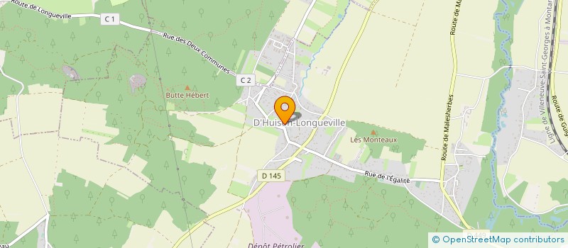 localisation de l'entreprise MADAME SYLVIE JOUVIN à D'HUISON-LONGUEVILLE