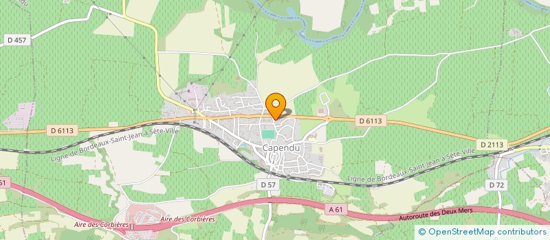 localisation de l'entreprise MADAME SYLVIE JUAREZ  CAPENDU