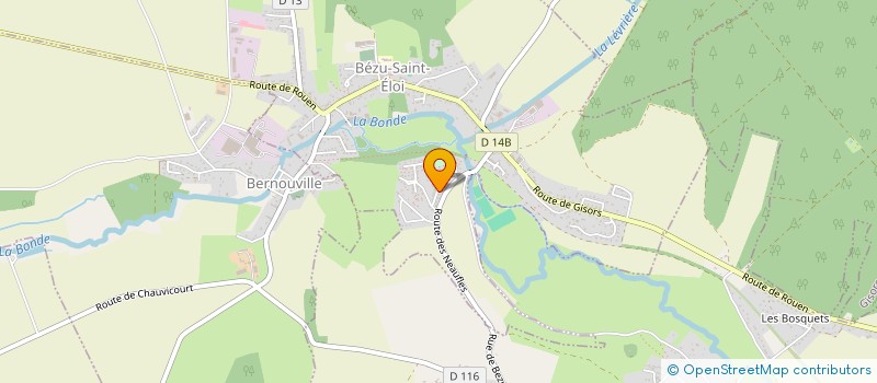 localisation de l'entreprise MADAME SYLVIE JUBERT  BEZU-SAINT-ELOI