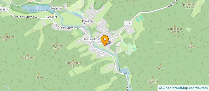 localisation de l'entreprise MADAME SYLVIE JUNG  BAERENTHAL