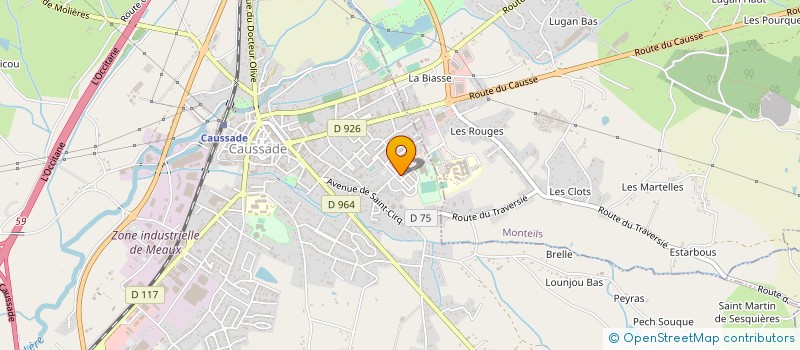 localisation de l'entreprise MADAME SYLVIE JUNGBLUTH à SAINT-CIRQ
