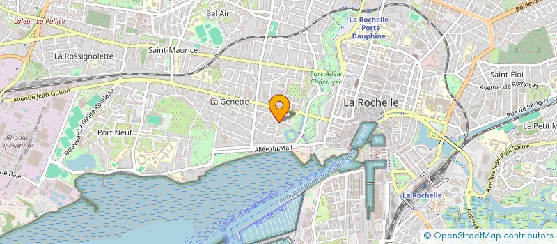 localisation de l'entreprise MADAME SYLVIE KERIGNARD  LA ROCHELLE