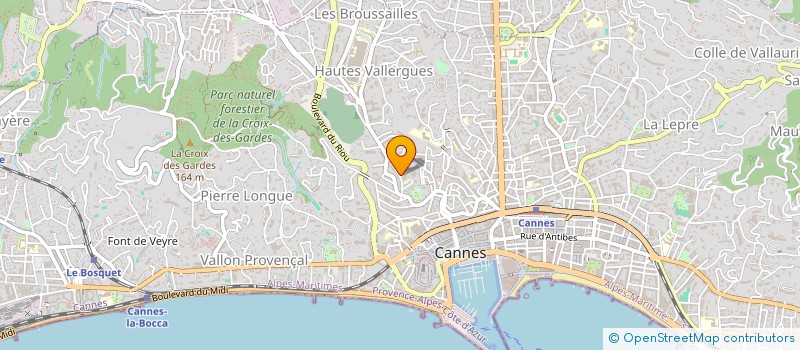 localisation de l'entreprise MADAME SYLVIE KHALIFA à CANNES