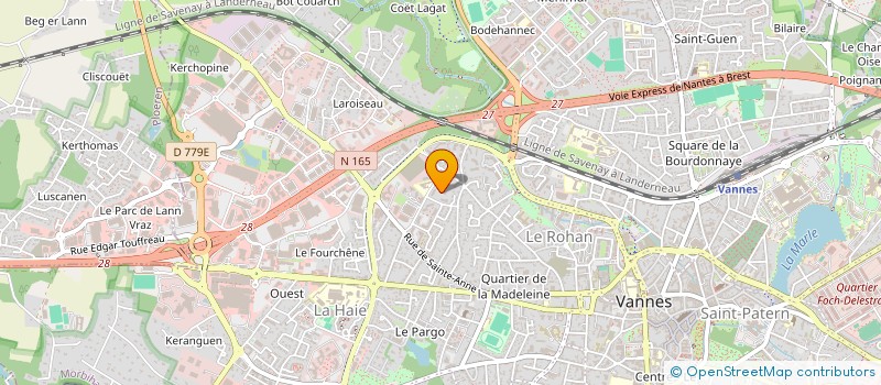 localisation de l'entreprise MADAME SYLVIE KIENTZI à VANNES