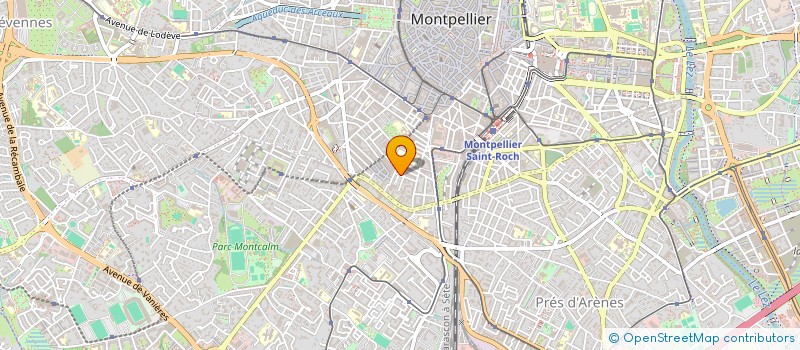 localisation de l'entreprise MADAME SYLVIE KLEIN à MONTPELLIER