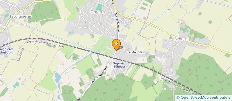 localisation de l'entreprise MADAME SYLVIE KLEIN-MANSFELD  ORGERUS