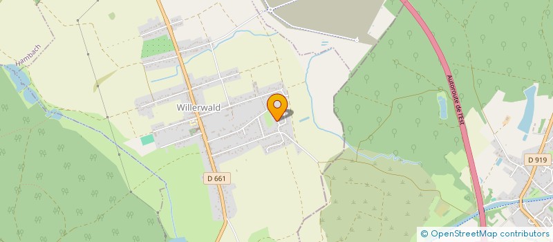 localisation de l'entreprise MADAME SYLVIE KRATZ  WILLERWALD