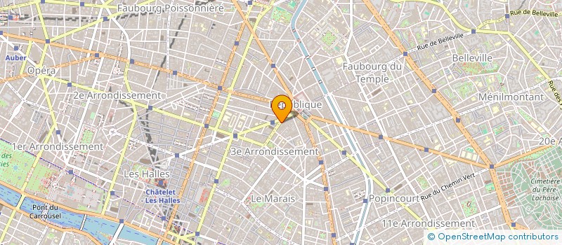 localisation de l'entreprise MADAME SYLVIE KRSTULOVIC  PARIS