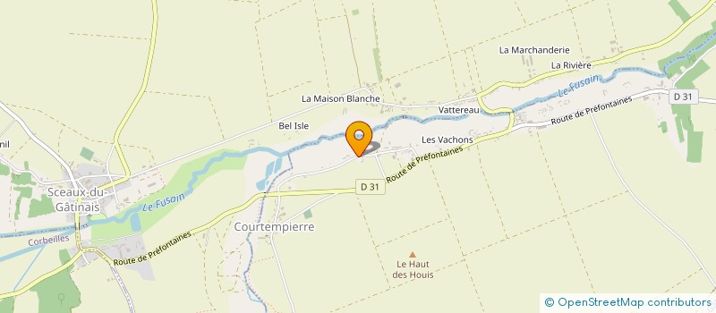 localisation de l'entreprise MADAME SYLVIE KRYLYSCHEN à COURTEMPIERRE