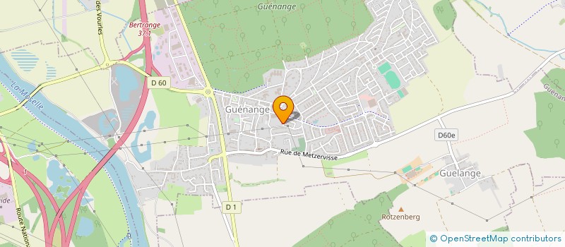 localisation de l'entreprise MADAME SYLVIE KUPKE  GUENANGE