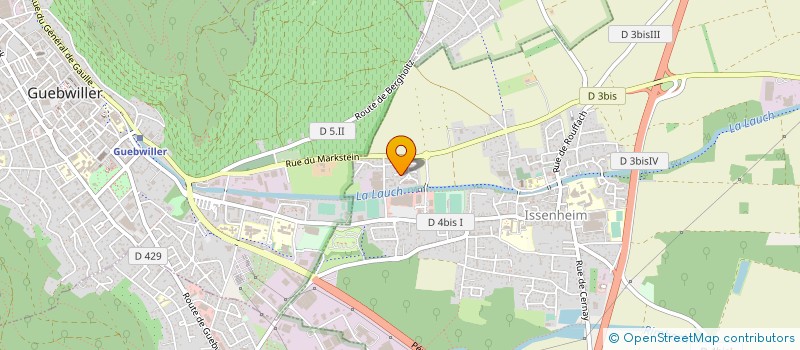 localisation de l'entreprise MADAME SYLVIE KURTZEMANN  ISSENHEIM