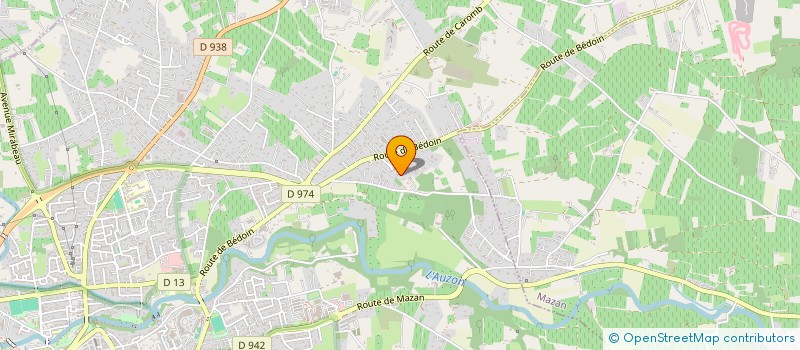 localisation de l'entreprise MADAME SYLVIE LABASSA à CARPENTRAS