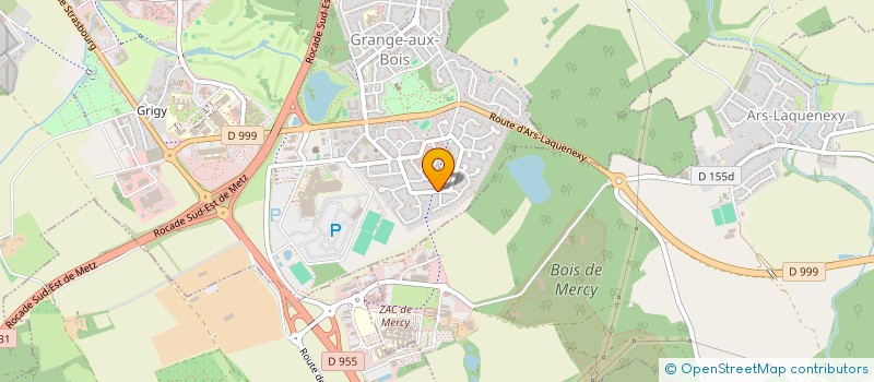 localisation de l'entreprise MADAME SYLVIE LABROCHE  METZ