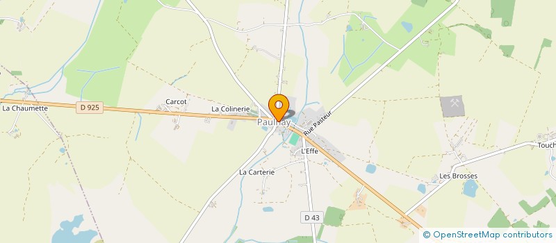 localisation de l'entreprise MADAME SYLVIE LABROUSSE à PAULNAY