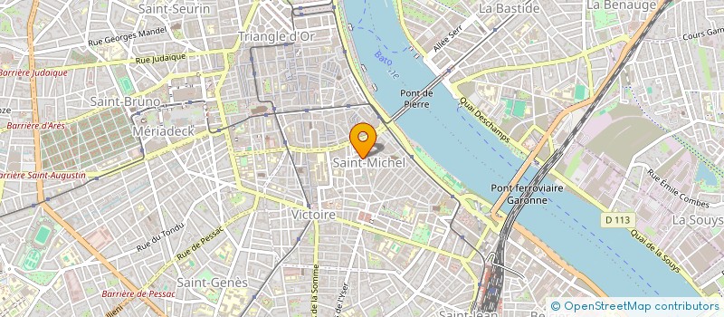 localisation de l'entreprise MADAME SYLVIE LABUSSIERE MERCHMELLOW  BORDEAUX