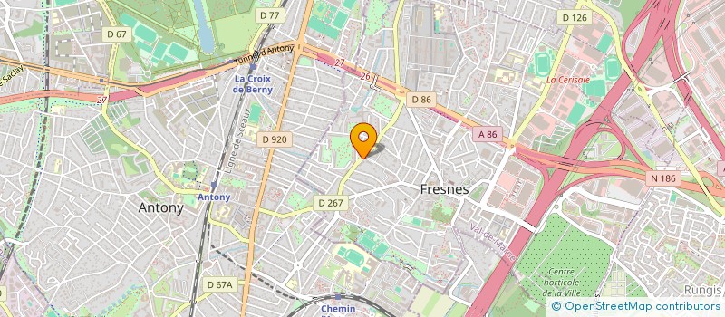 localisation de l'entreprise MADAME SYLVIE LACROIX  FRESNES