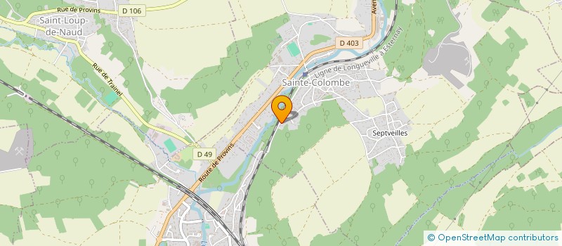 localisation de l'entreprise MADAME SYLVIE LADARD  SAINTE-COLOMBE