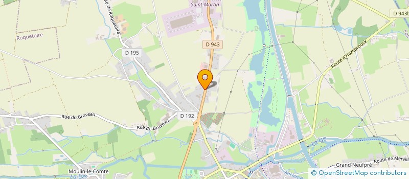 localisation de l'entreprise MADAME SYLVIE LAGACHE  RACQUINGHEM