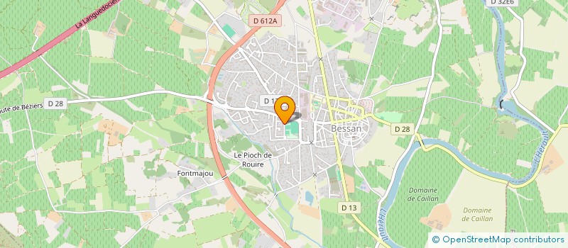 localisation de l'entreprise MADAME SYLVIE LAGNIER  BESSAN