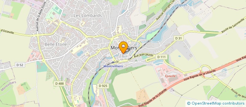 localisation de l'entreprise MADAME SYLVIE LAINNE à MONTIVILLIERS