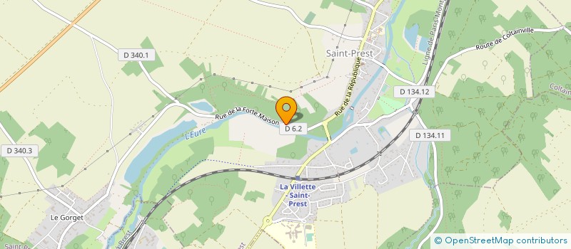 localisation de l'entreprise MADAME SYLVIE LAIZEAU à SAINT-PREST