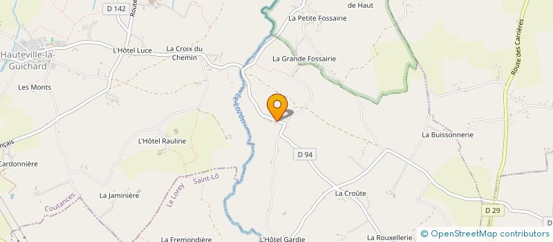 localisation de l'entreprise MADAME SYLVIE LALLEMAND  HAUTEVILLE-LA-GUICHARD