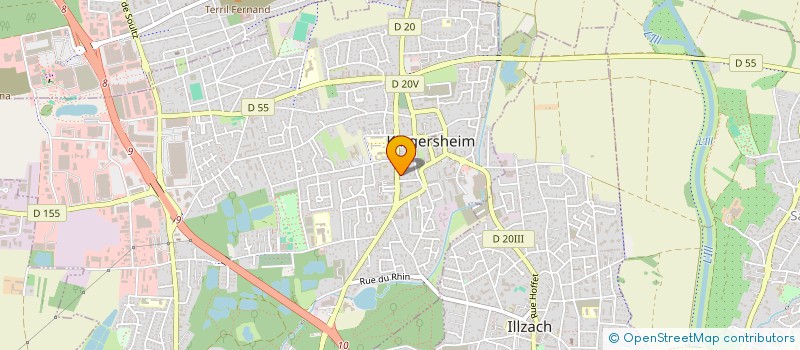 localisation de l'entreprise MADAME SYLVIE LAMBERT  BOLLWILLER