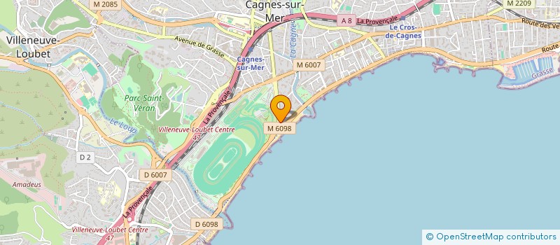 localisation de l'entreprise MADAME SYLVIE LANDRA à CAGNES-SUR-MER