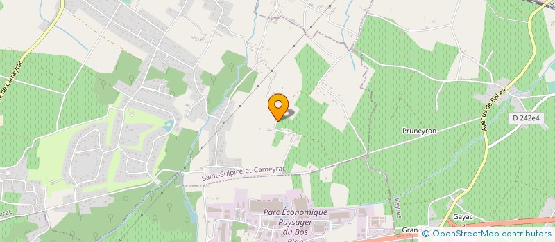 localisation de l'entreprise MADAME SYLVIE LANDRIAU  SAINT-SULPICE-ET-CAMEYRAC