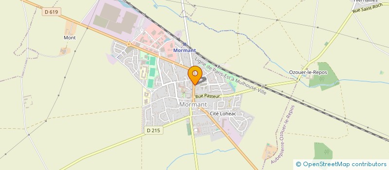 localisation de l'entreprise MADAME SYLVIE LANGLOIS-BERTHELOT  MORMANT