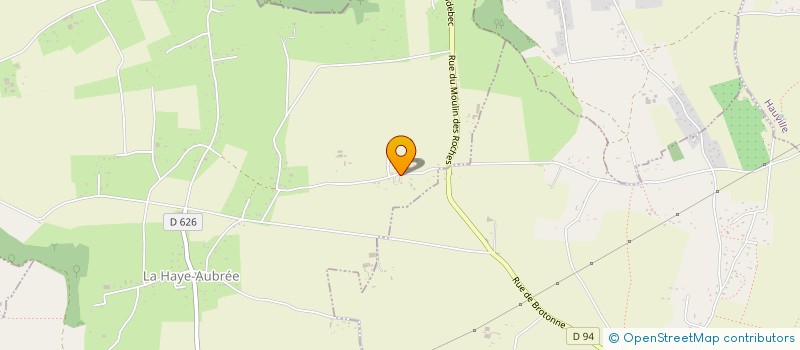 localisation de l'entreprise MADAME SYLVIE LANIEPCE  LA HAYE-AUBREE