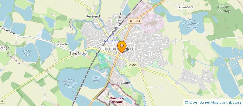 localisation de l'entreprise MADAME SYLVIE LAO  VILLARS-LES-DOMBES