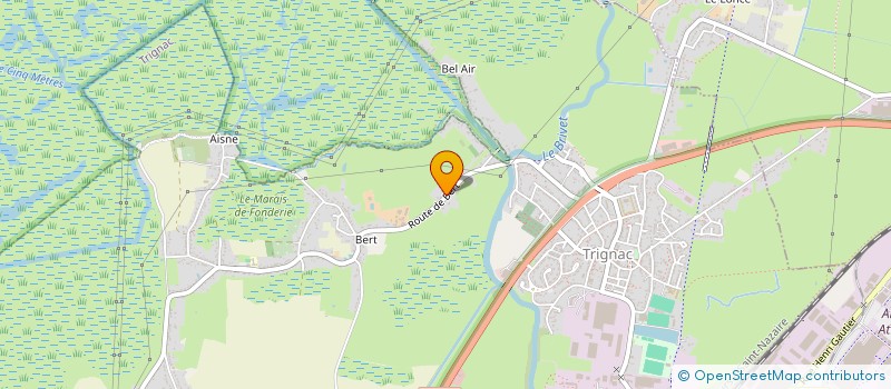 localisation de l'entreprise MADAME SYLVIE LAPOUGE  TRIGNAC