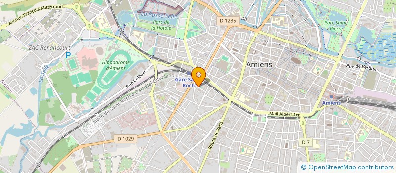 localisation de l'entreprise MADAME SYLVIE LARIVIERE  AMIENS